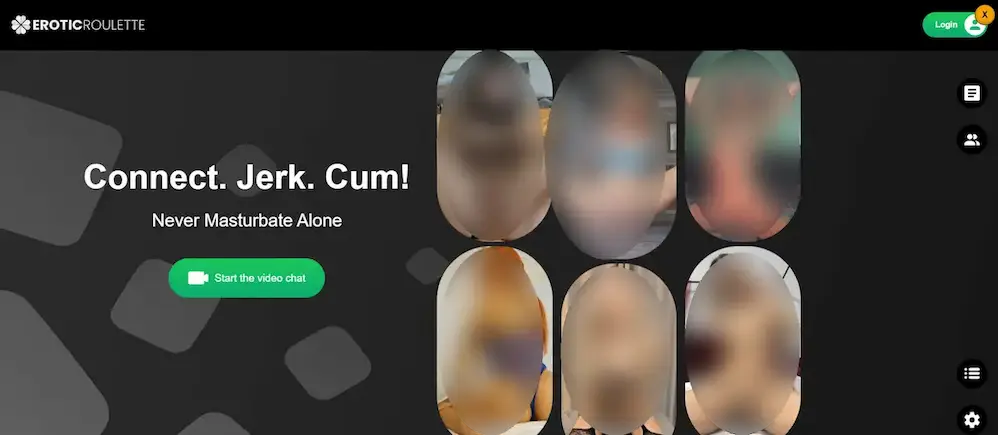 Erotic Roulette – anonymous cam-to-cam video chat with real users worldwide
